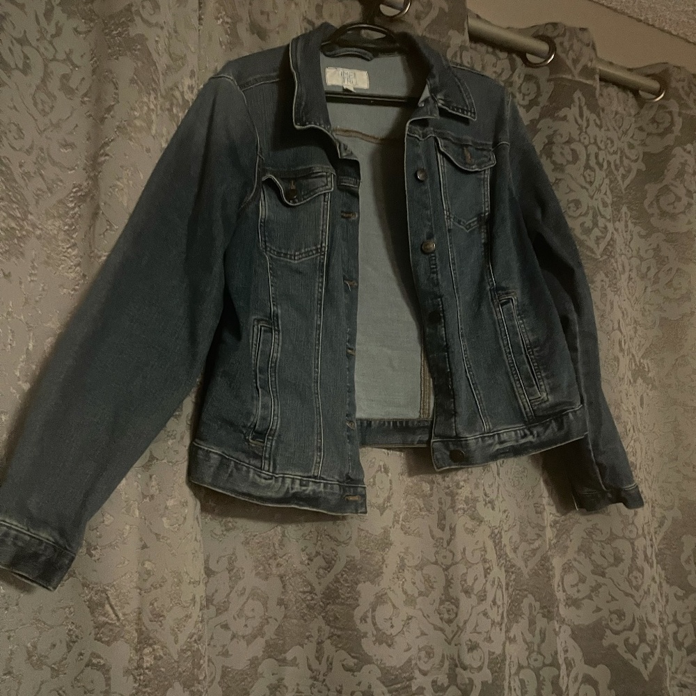 Plus Size Stretchy Jean Jacket Size 20